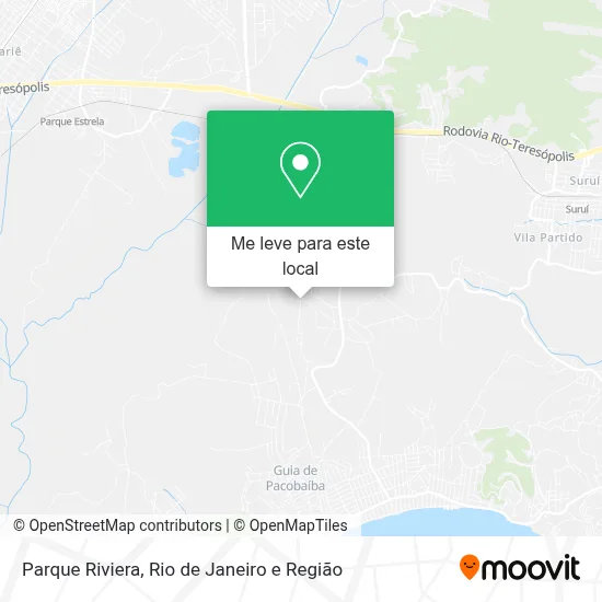 Parque Riviera mapa