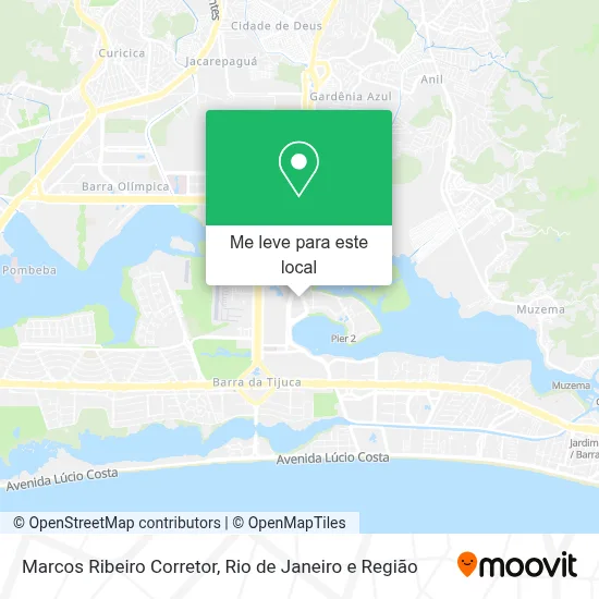 Marcos Ribeiro Corretor mapa