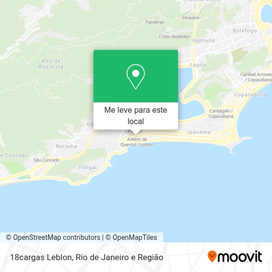18cargas Leblon mapa