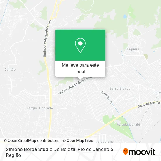 Simone Borba Studio De Beleza mapa