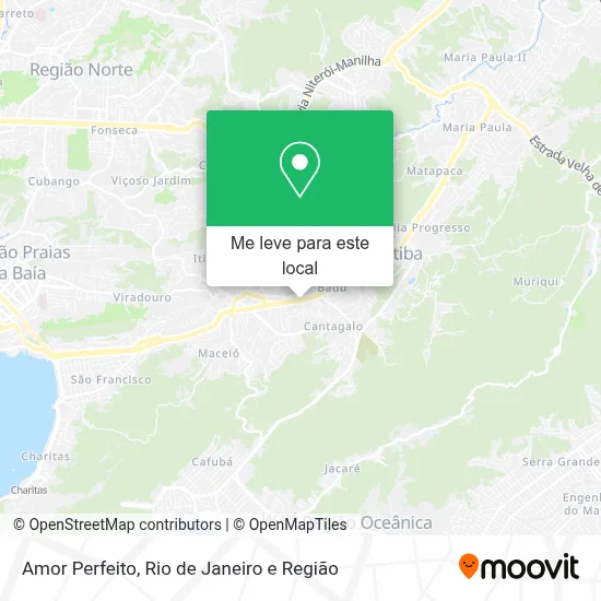 Amor Perfeito mapa