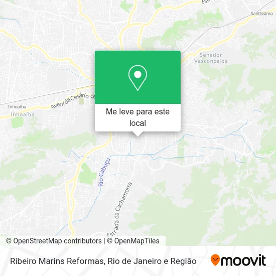 Ribeiro Marins Reformas mapa