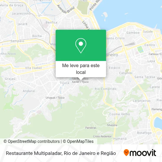 Restaurante Multipaladar mapa