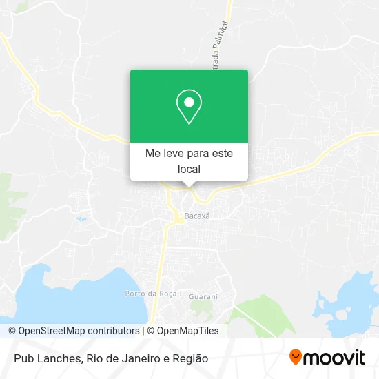 Pub Lanches mapa
