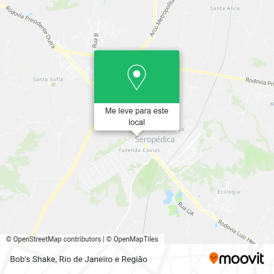 Bob's Shake mapa