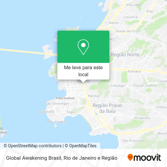Global Awakening Brasil mapa