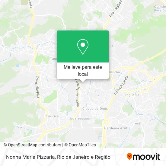Nonna Maria Pizzaria mapa