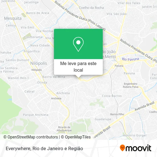 Everywhere mapa