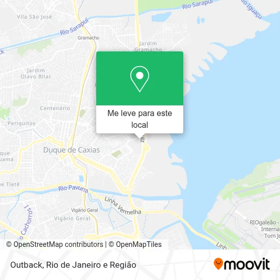 Outback mapa