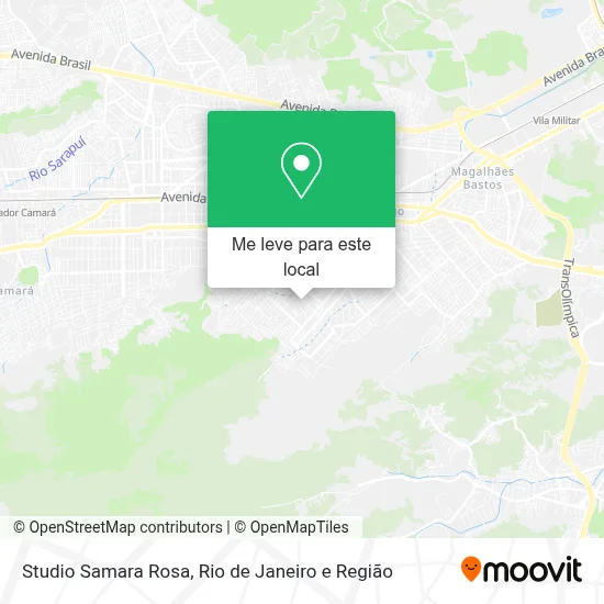 Studio Samara Rosa mapa