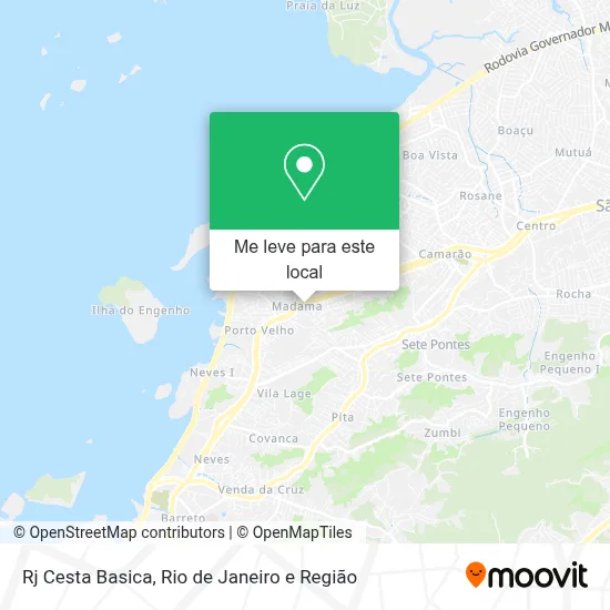 Rj Cesta Basica mapa