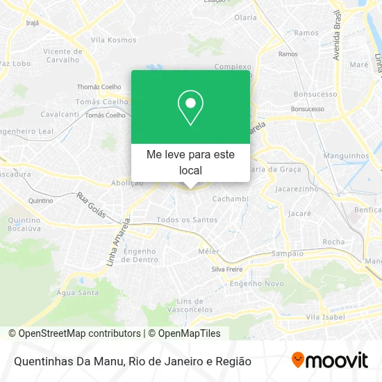 Quentinhas Da Manu mapa