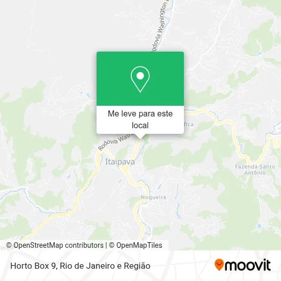 Horto Box 9 mapa