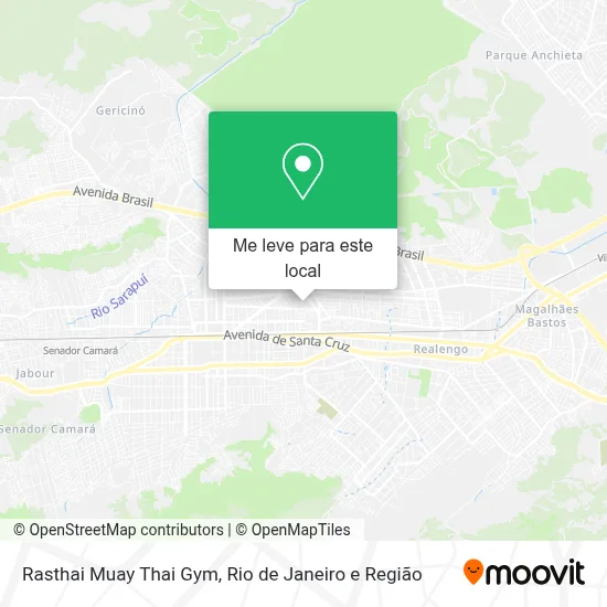 Rasthai Muay Thai Gym mapa