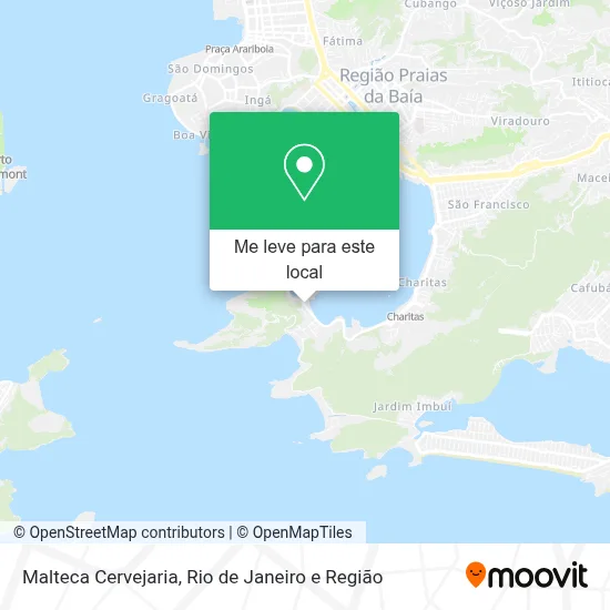 Malteca Cervejaria mapa