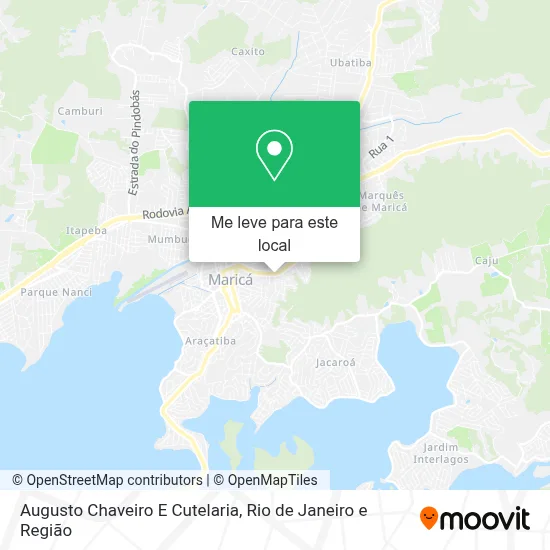 Augusto Chaveiro E Cutelaria mapa