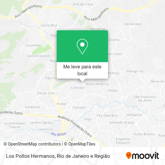 Los Pollos Hermanos mapa