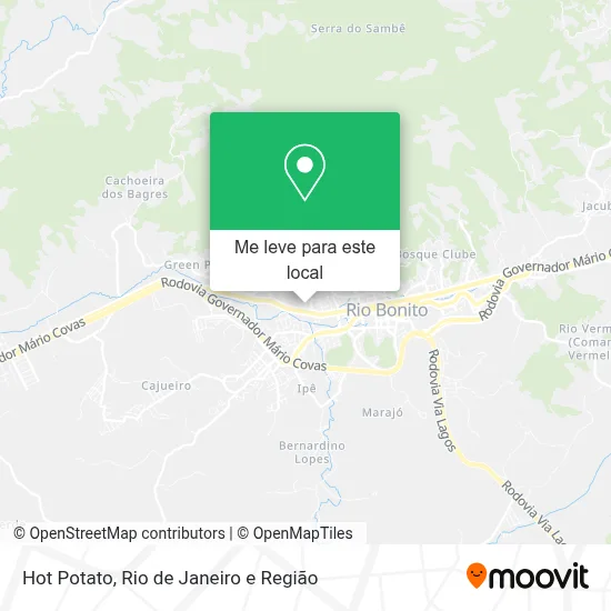 Hot Potato mapa