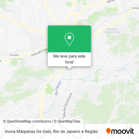 Inova Maquinas De Gelo mapa