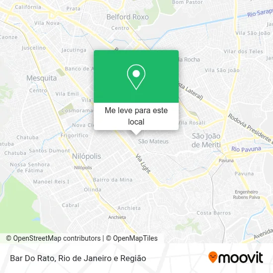 Bar Do Rato mapa
