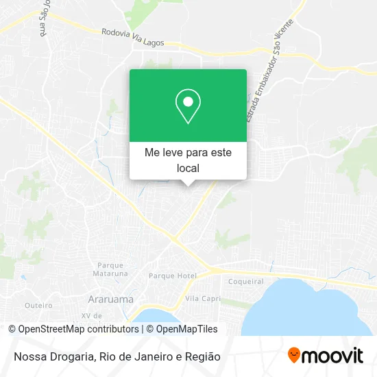 Nossa Drogaria mapa