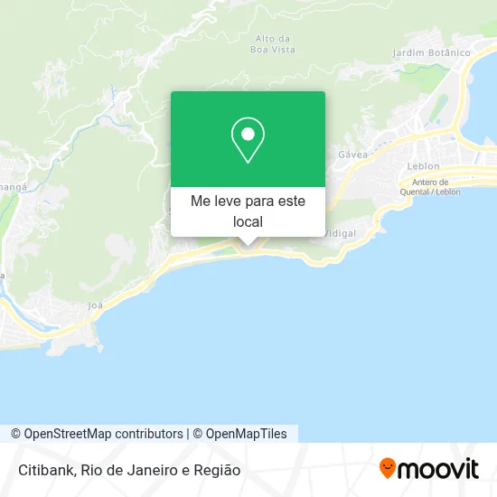 Citibank mapa