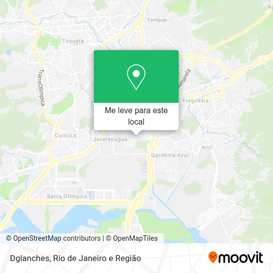 Dglanches mapa