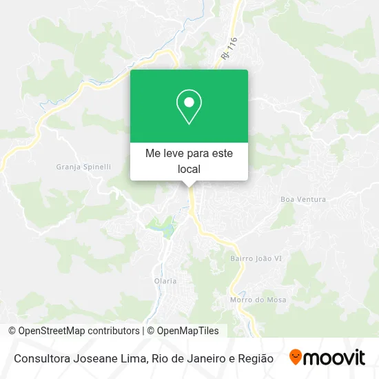 Consultora Joseane Lima mapa