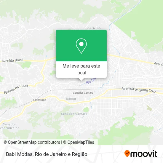 Babi Modas mapa