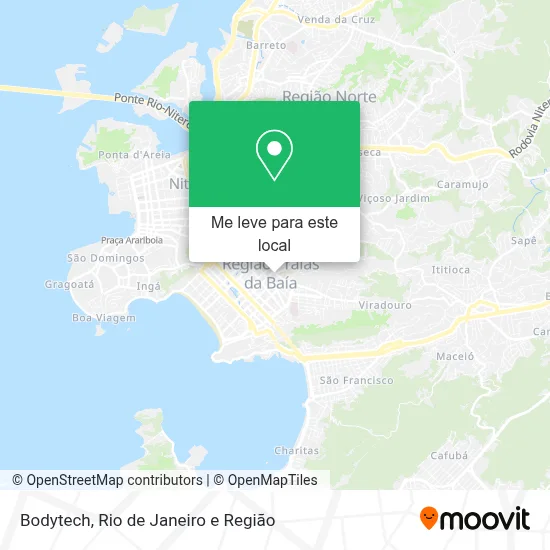 Bodytech mapa