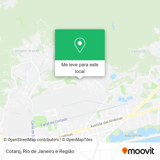 Cotarq mapa