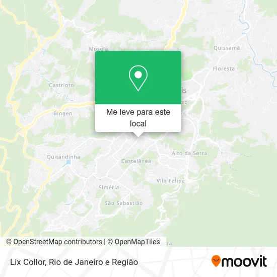 Lix Collor mapa