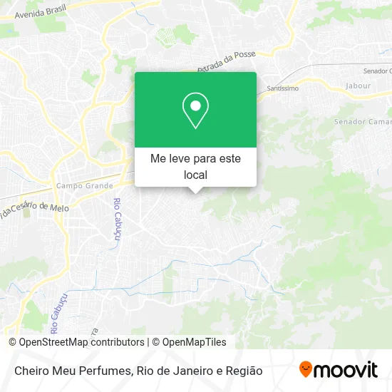 Cheiro Meu Perfumes mapa