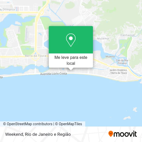 Weekend mapa