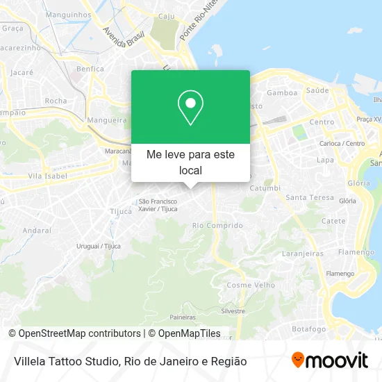 Villela Tattoo Studio mapa