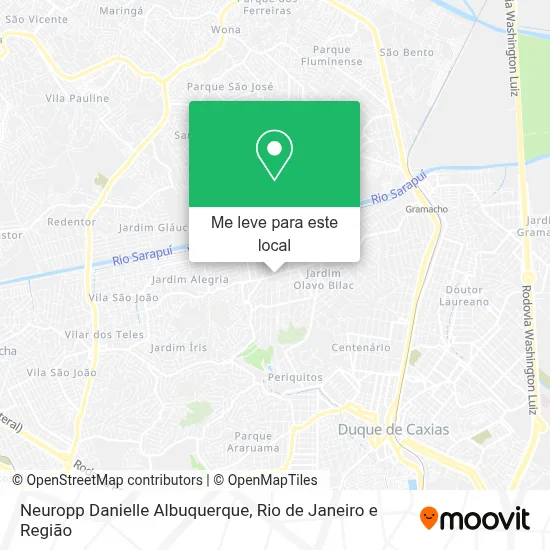 Neuropp Danielle Albuquerque mapa