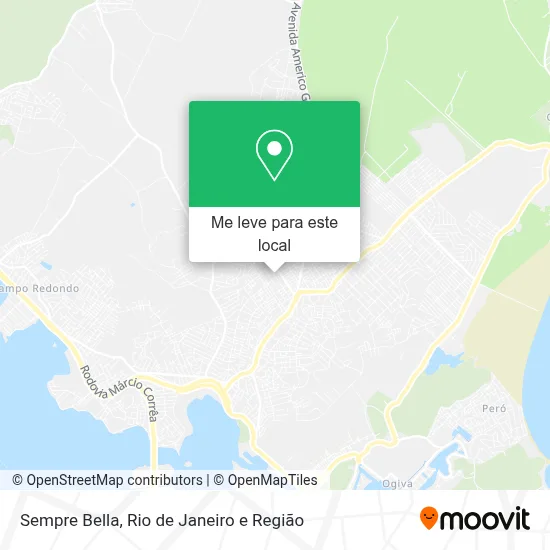 Sempre Bella mapa