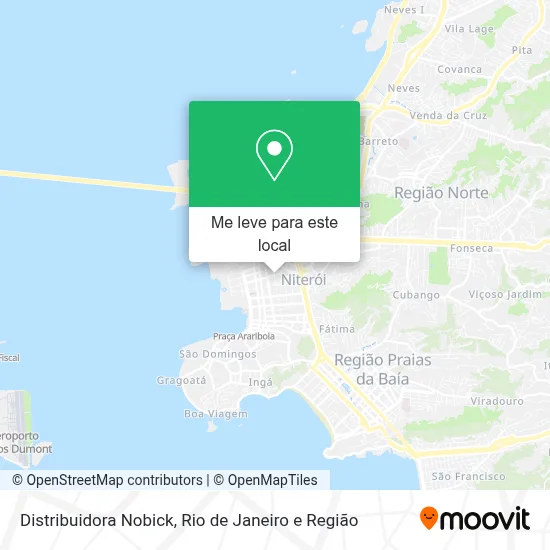 Distribuidora Nobick mapa