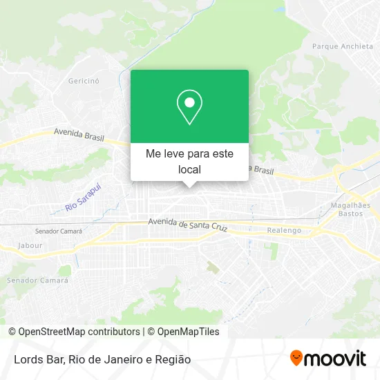 Lords Bar mapa