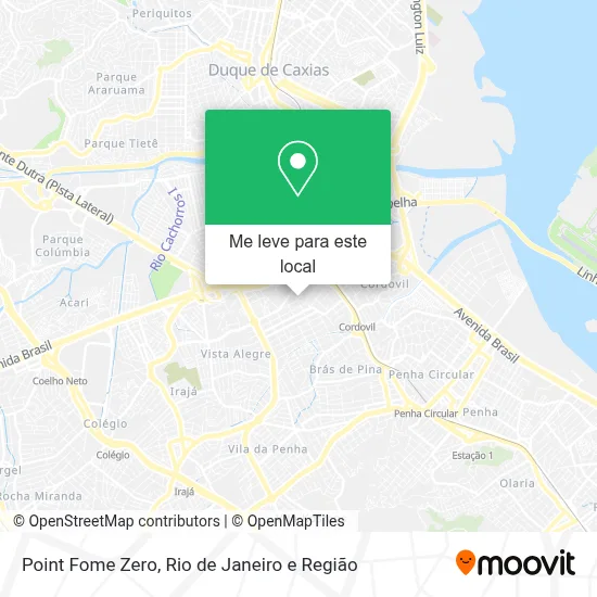 Point Fome Zero mapa