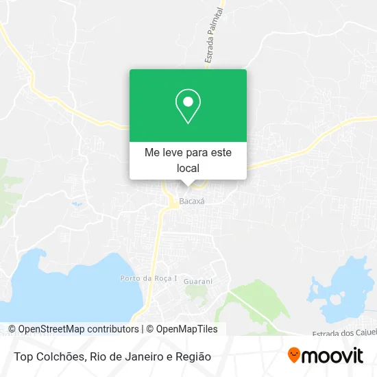Top Colchões mapa