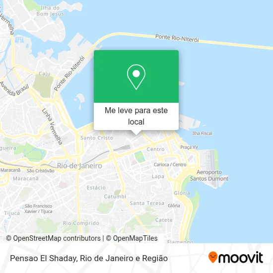 Pensao El Shaday mapa