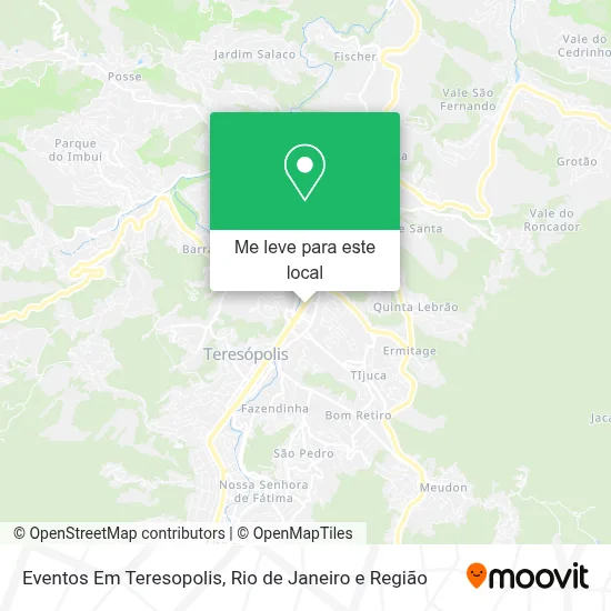 Eventos Em Teresopolis mapa