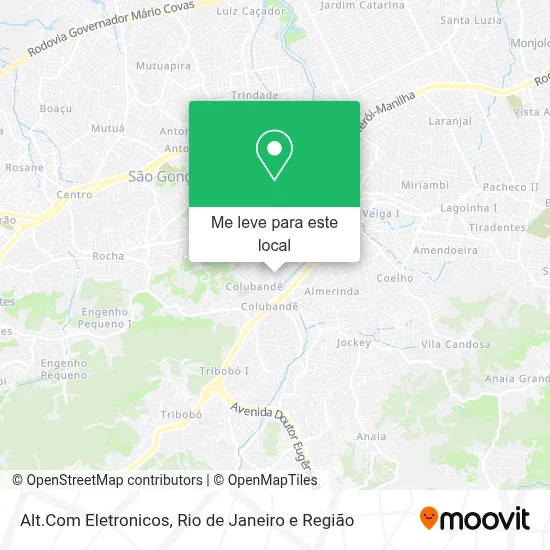 Alt.Com Eletronicos mapa