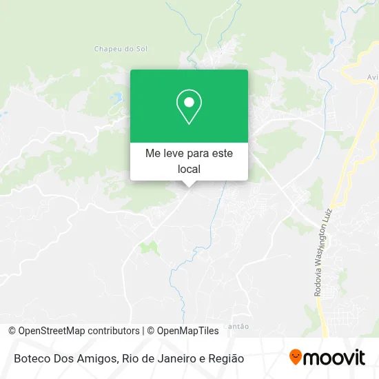 Boteco Dos Amigos mapa
