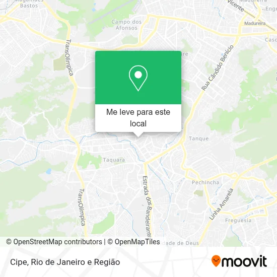 Cipe mapa