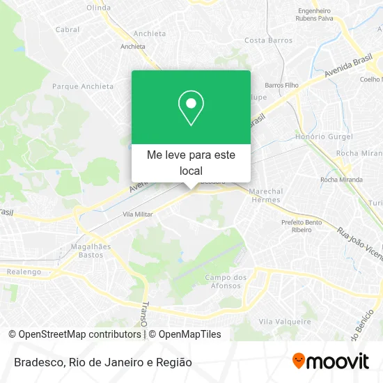 Bradesco mapa