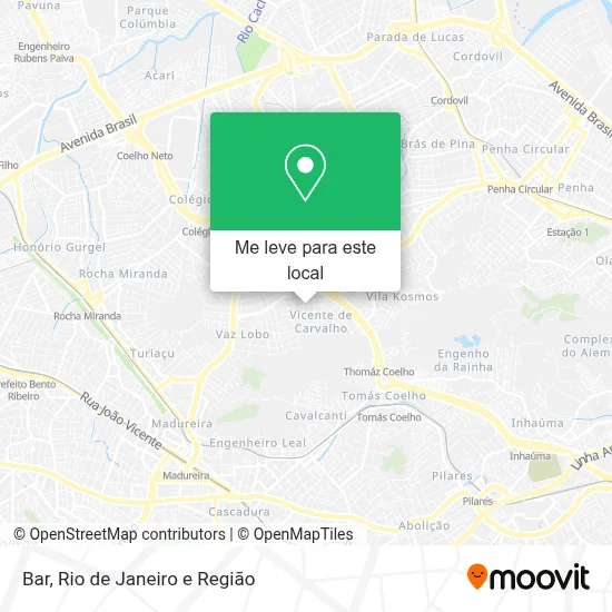 Bar mapa