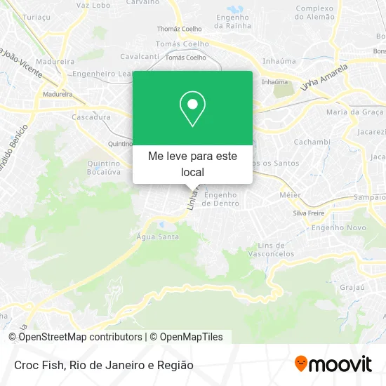 Croc Fish mapa