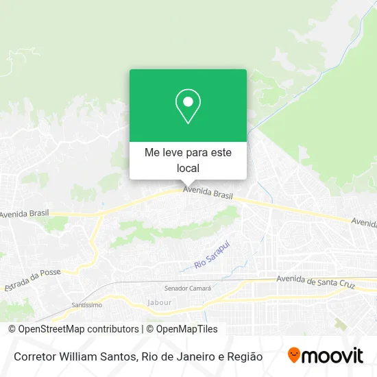 Corretor William Santos mapa